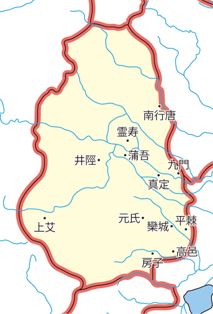 【三国志地図】「冀州（きしゅう）」の郡県詳細地図（後漢末期） もっと知りたい！三国志